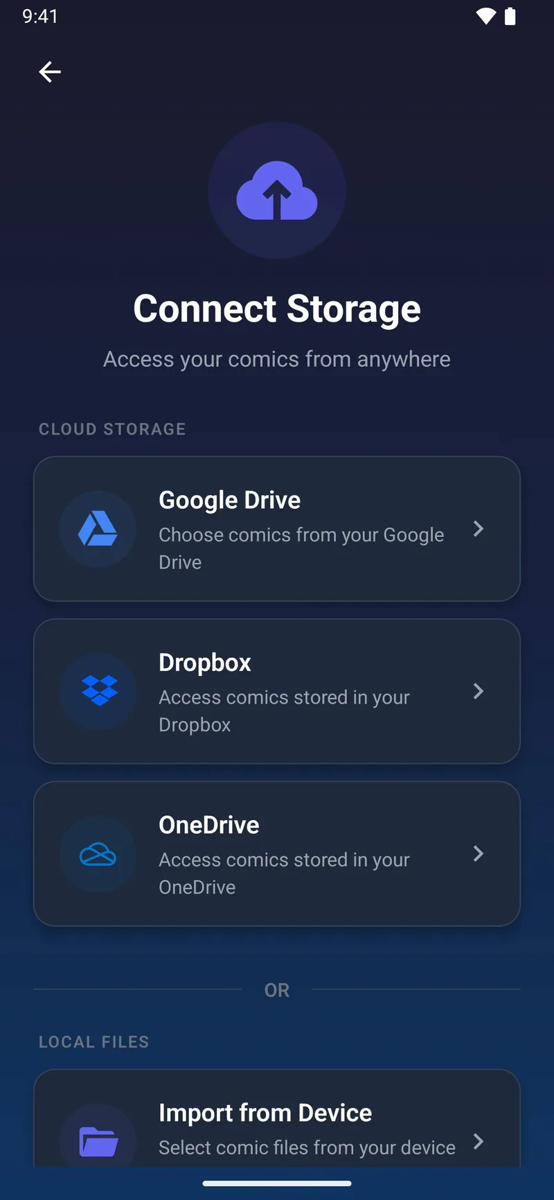 Connecting cloud storage in TritonPanels