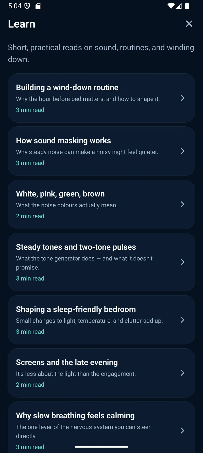 The TritonSleep Learn hub of short reads